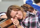 Sleep-out flashmob in Yekaterinburg