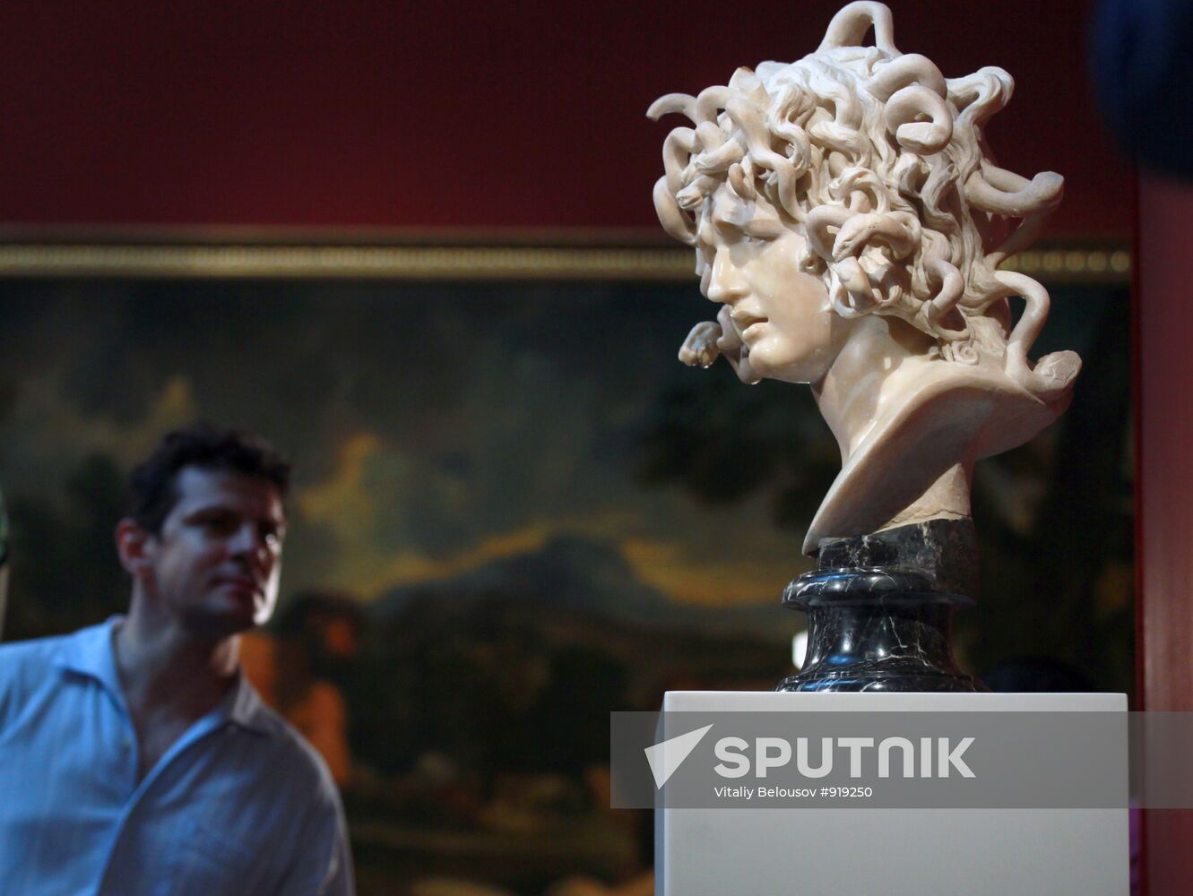 "Giovanni Lorenzo Bernini's Head of Medusa" exhibition