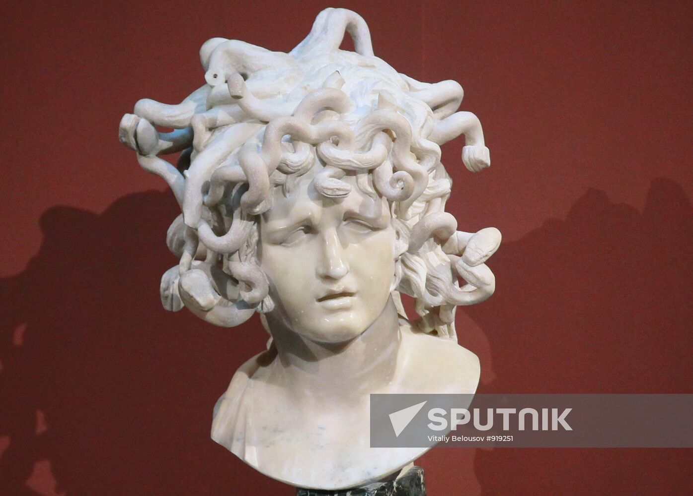 "Giovanni Lorenzo Bernini's Head of Medusa" exhibition