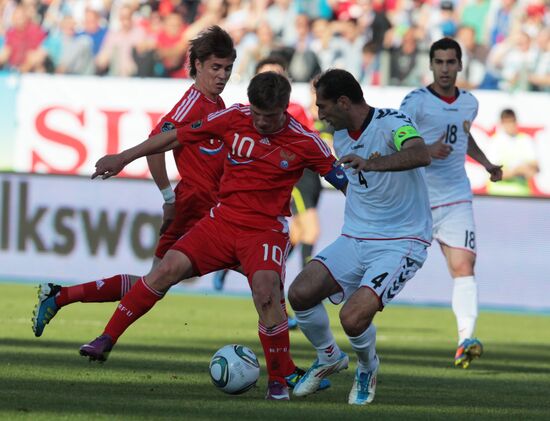 Football Euro 2012 Qualifying tournament Match Russia - Armenia