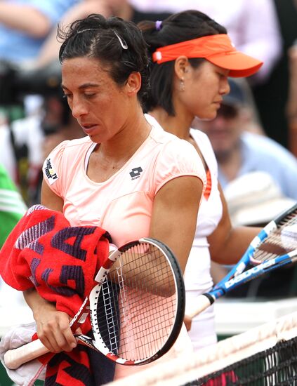 Francesca Schiavone and Li Na