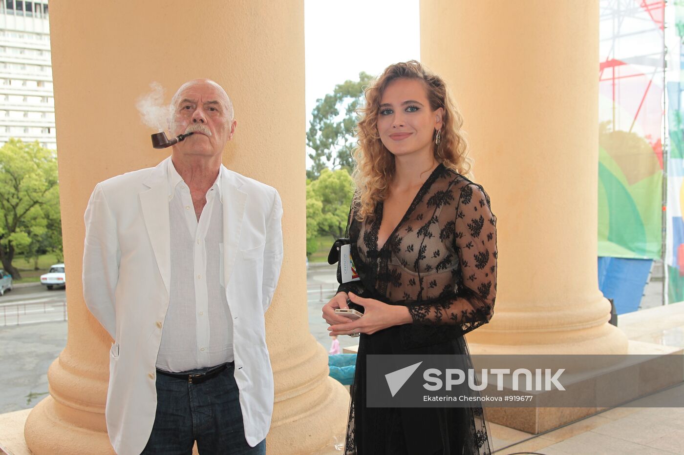 Stanislav Govorukhin and Anna Gorshkova