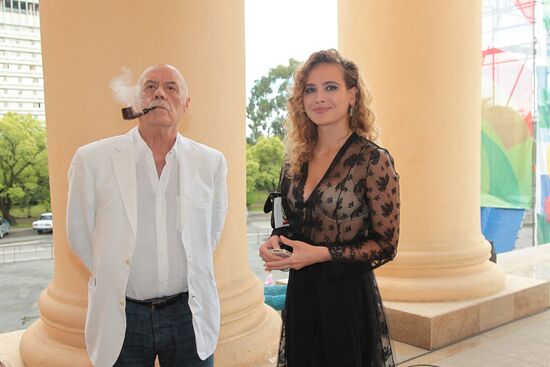 Stanislav Govorukhin and Anna Gorshkova