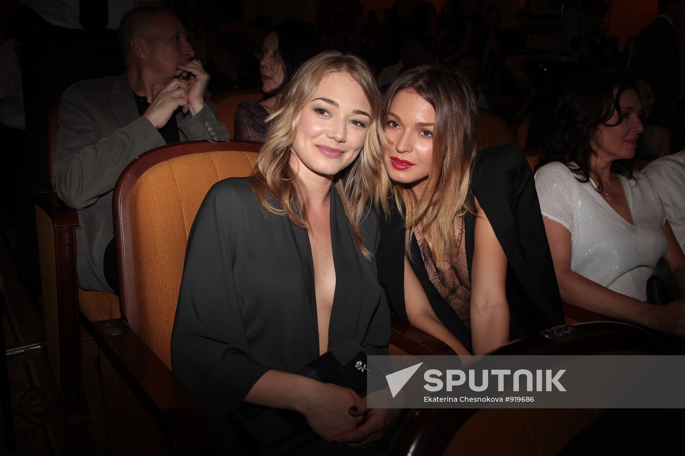 Actresses Oksana Akinshina and Agnia Ditkovskite