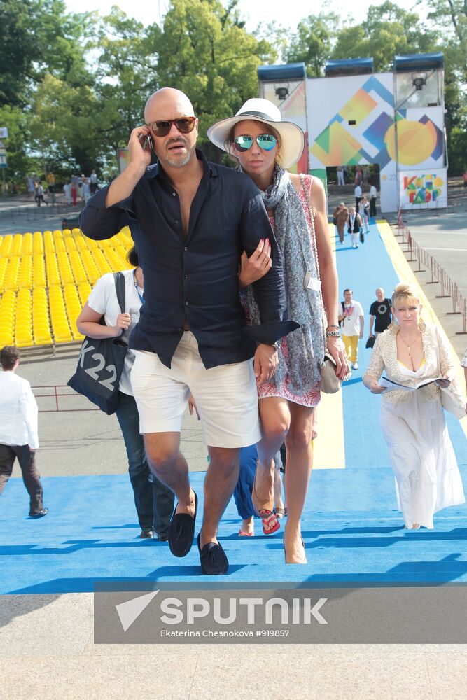 Fyodor and Svetlana Bondarchuk
