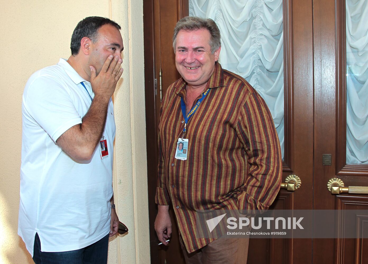 Alexander Rodnyansky and Yuri Stoyanov