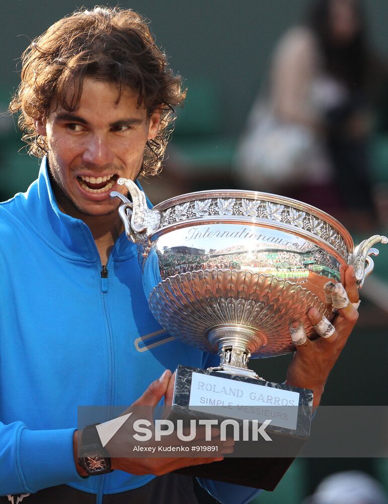 Tennis. Roland Garros - 2011 Fifteenth day