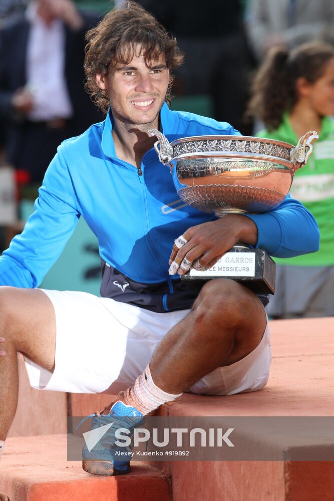 Tennis. Roland Garros - 2011 Fifteenth day