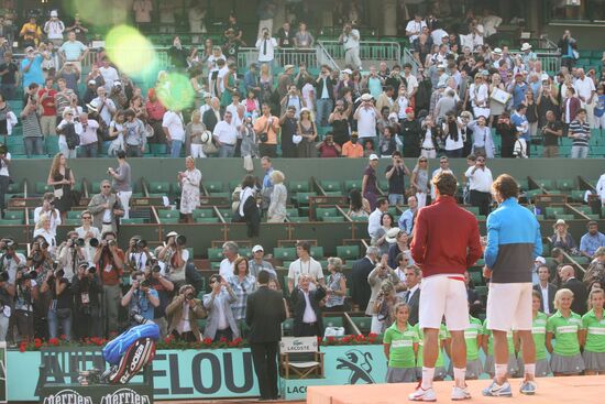 Tennis. Roland Garros - 2011 Fifteenth day