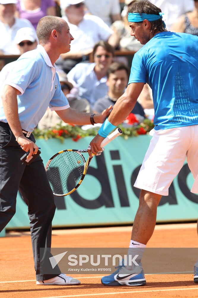 Tennis. Roland Garros - 2011 Fifteenth day