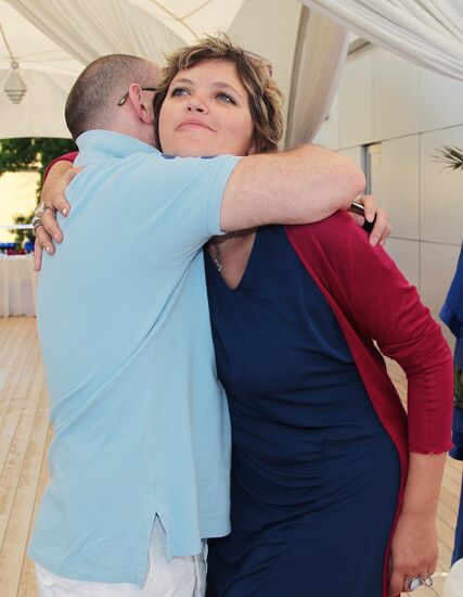 Vladimir Kehman and Avdotya Smirnova