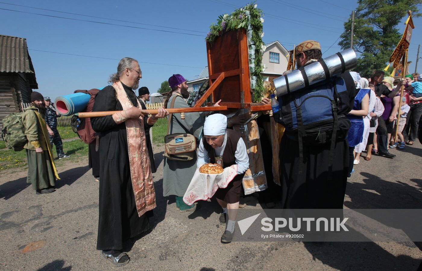 Cross Procession to Velikaya River in Kirov Region