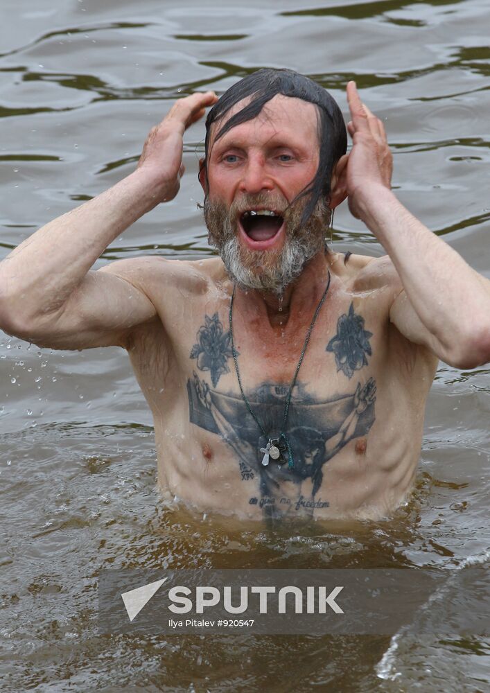 Cross Procession to Velikaya River in Kirov Region