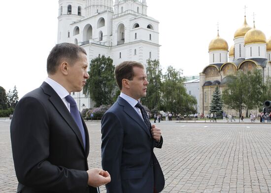 Dmitry Medvedev meets with environmentalists in Kremlin
