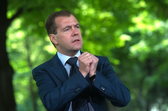 Dmitry Medvedev meets environmental organizations in Kremlin