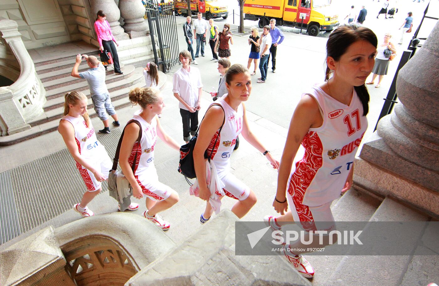 Basketball. Presentation of Russian women's team