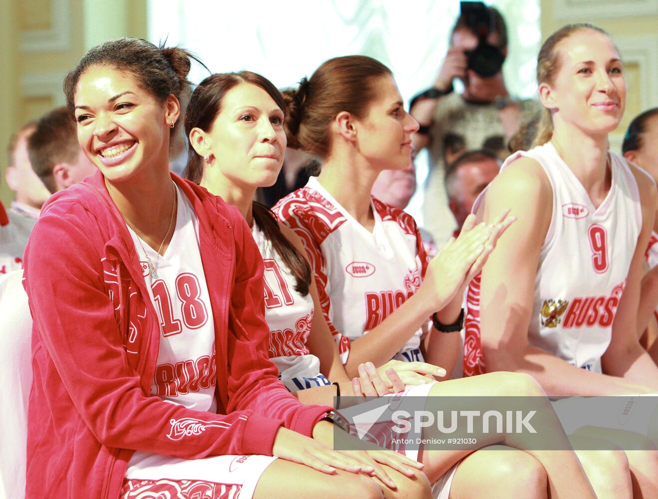 Basketball. Presentation of Russian women's team