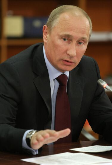 V. Putin meets presidium members of Russian Transport Union