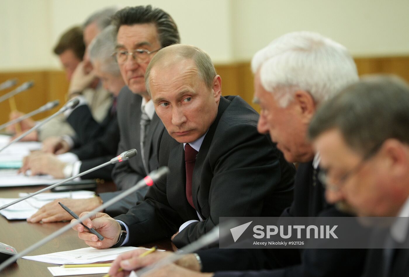 V. Putin meets presidium members of Russian Transport Union