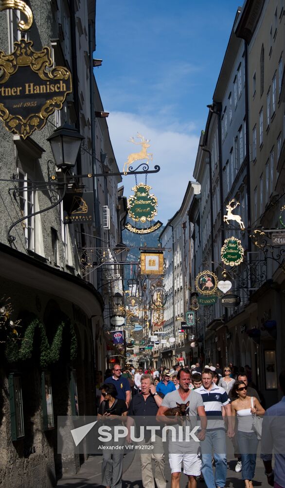 World cities. Salzburg