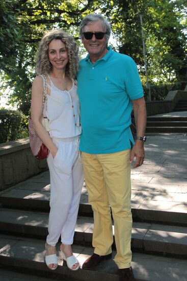 Catherine Von Gechmen-Waldeck and her husband, Ernst