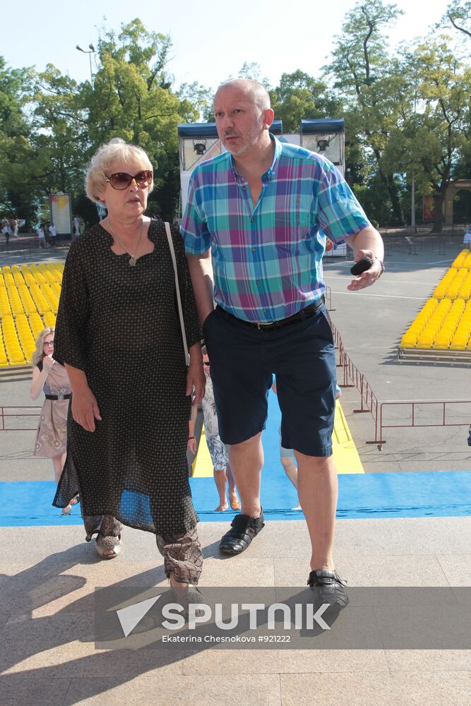 Ada Rogovtseva and Sergei Novozhilov