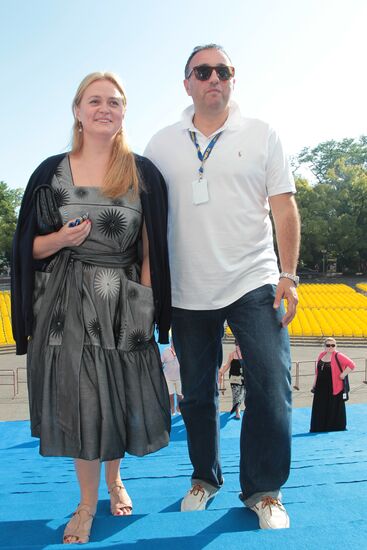 Anna Mikhalkova and Alexander Rodnyansky