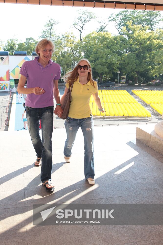 Maxim Korolyov and Nadezhda Rodionova