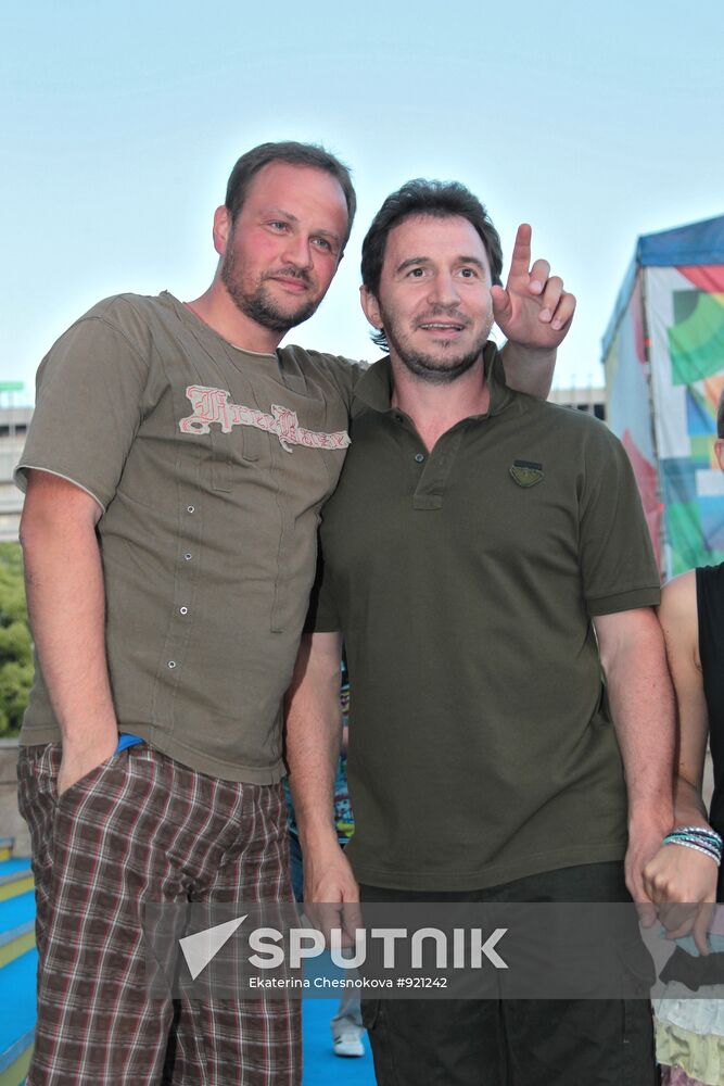 Mikhail Yevlanov and Pyotr Buslov