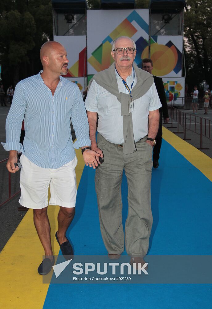 Fyodor Bondarchuk and Nikita Mikhalkov