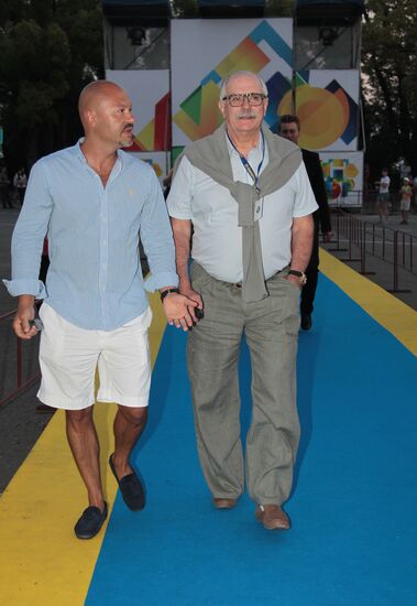 Fyodor Bondarchuk and Nikita Mikhalkov