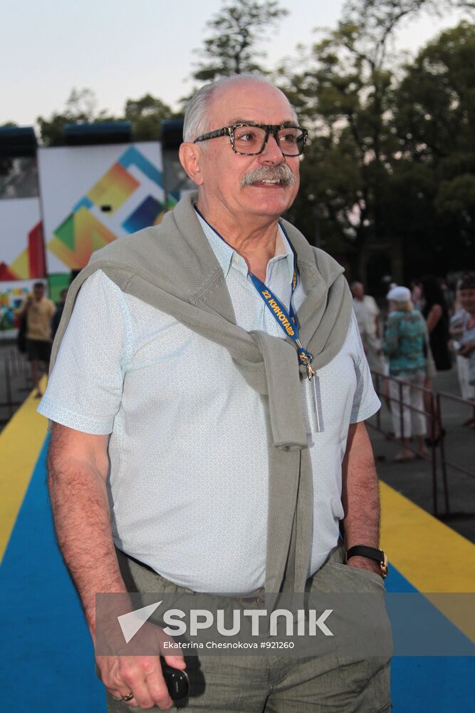 Nikita Mikhalkov in Sochi