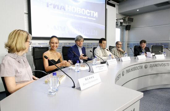 Press conference on launching the project "Russia For All"