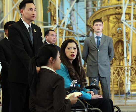 Thai Princess Chulabhorn visits St.Petersburg