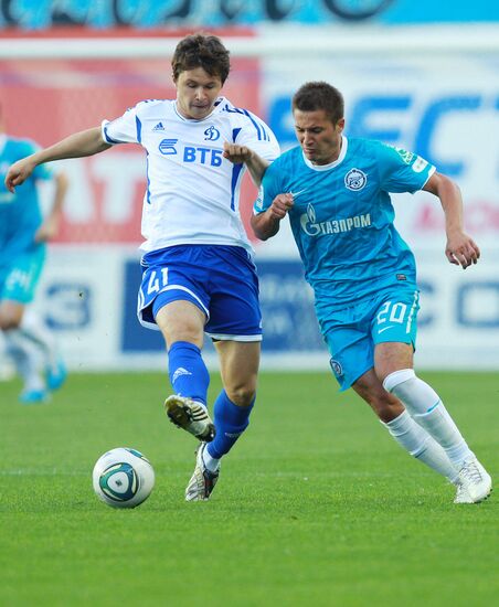 Football. Russian Premier League. Dynamo vs. Zenit