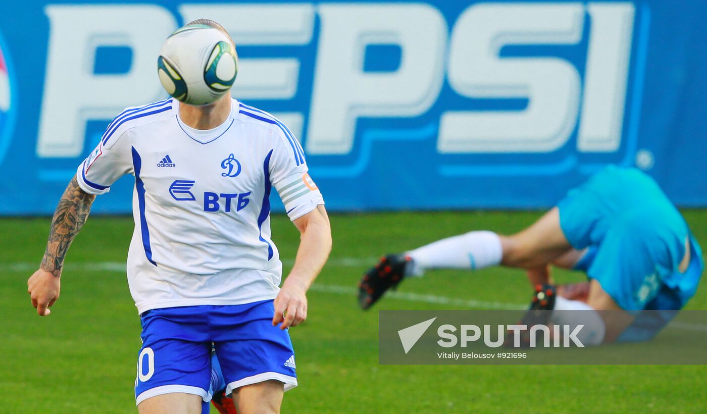 Football. Russian Premier League. Dynamo vs. Zenit
