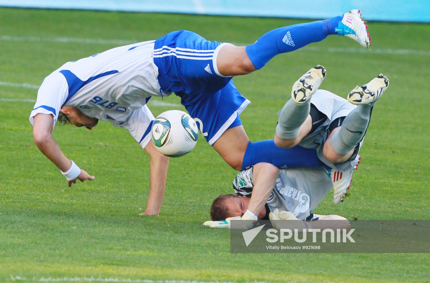 Football. Russian Premier League. Dynamo vs. Zenit