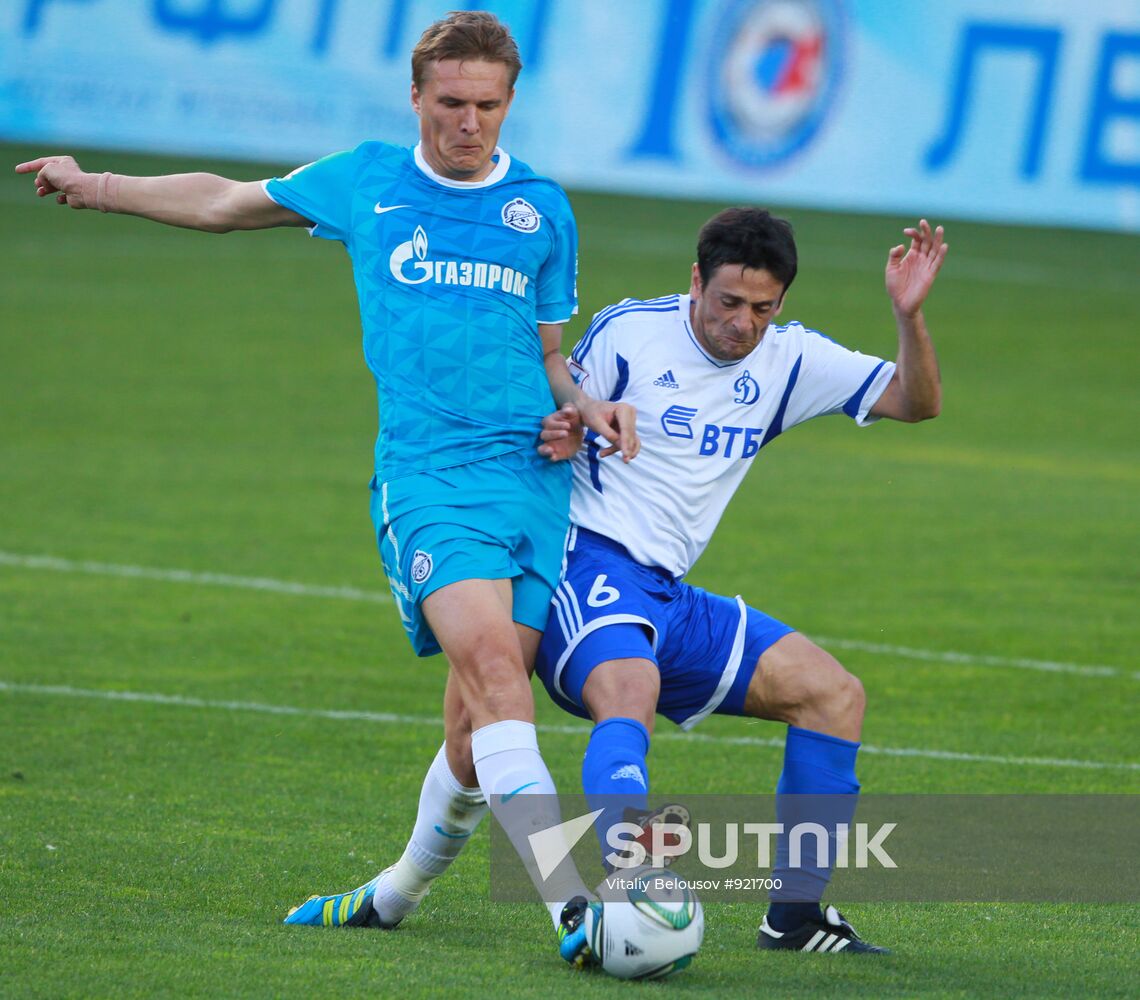 Football. Russian Premier League. Dynamo vs. Zenit