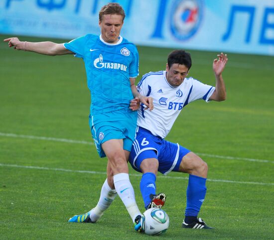 Football. Russian Premier League. Dynamo vs. Zenit