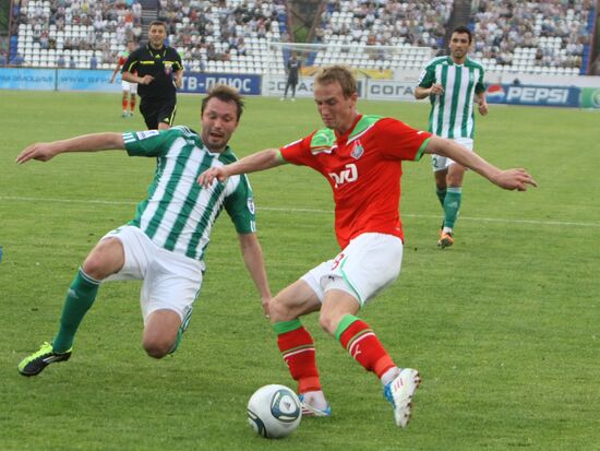Football. Russian Premier League. Tom vs. Lokomotiv