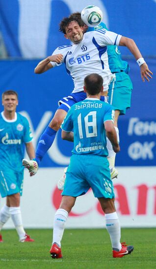 Football. Russian Premier League. Dynamo vs. Zenit