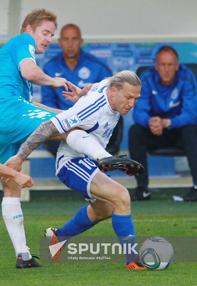 Football. Russian Premier League. Dynamo vs. Zenit