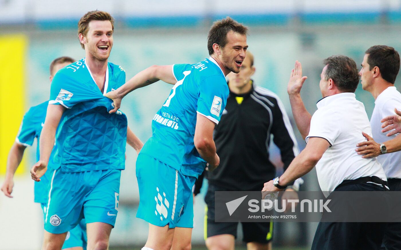 Football. Russian Premier League. Dynamo vs. Zenit