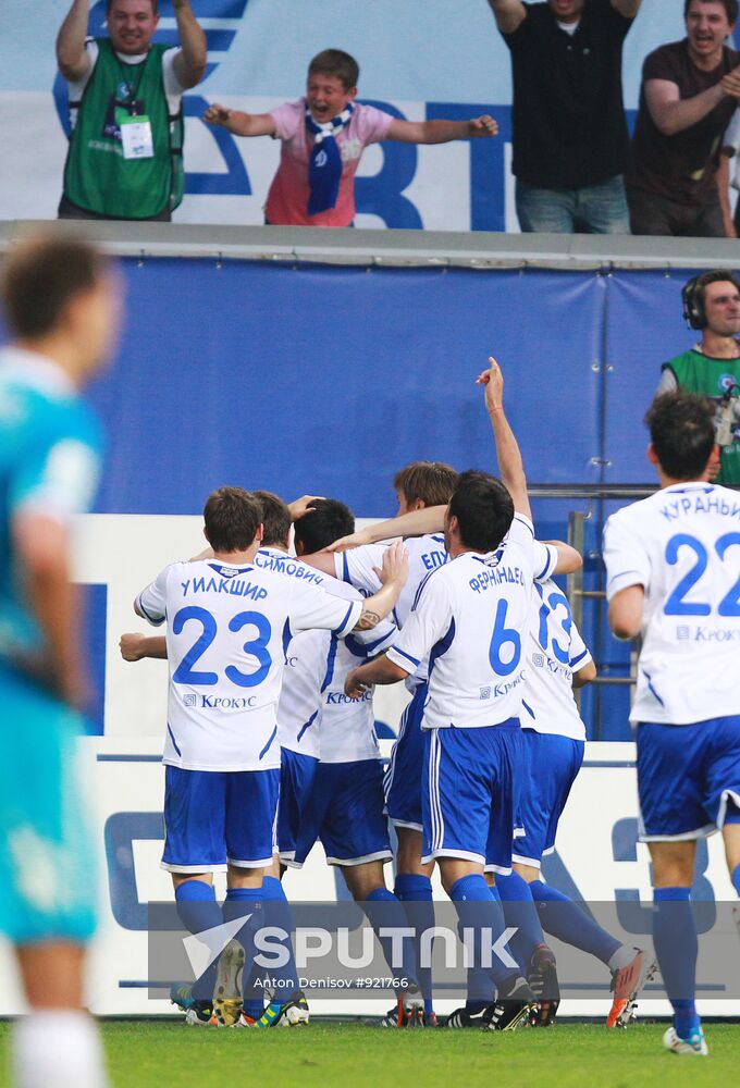 Football. Russian Premier League. Dynamo vs. Zenit