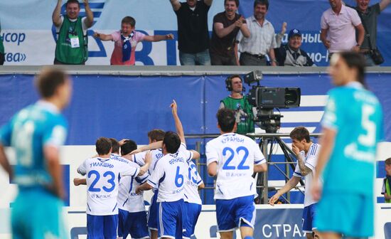 Football. Russian Premier League. Dynamo vs. Zenit