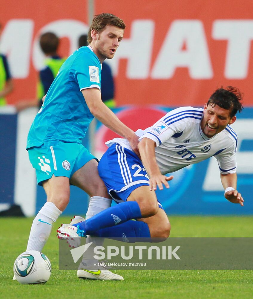 Football. Russian Premier League. Dynamo vs. Zenit