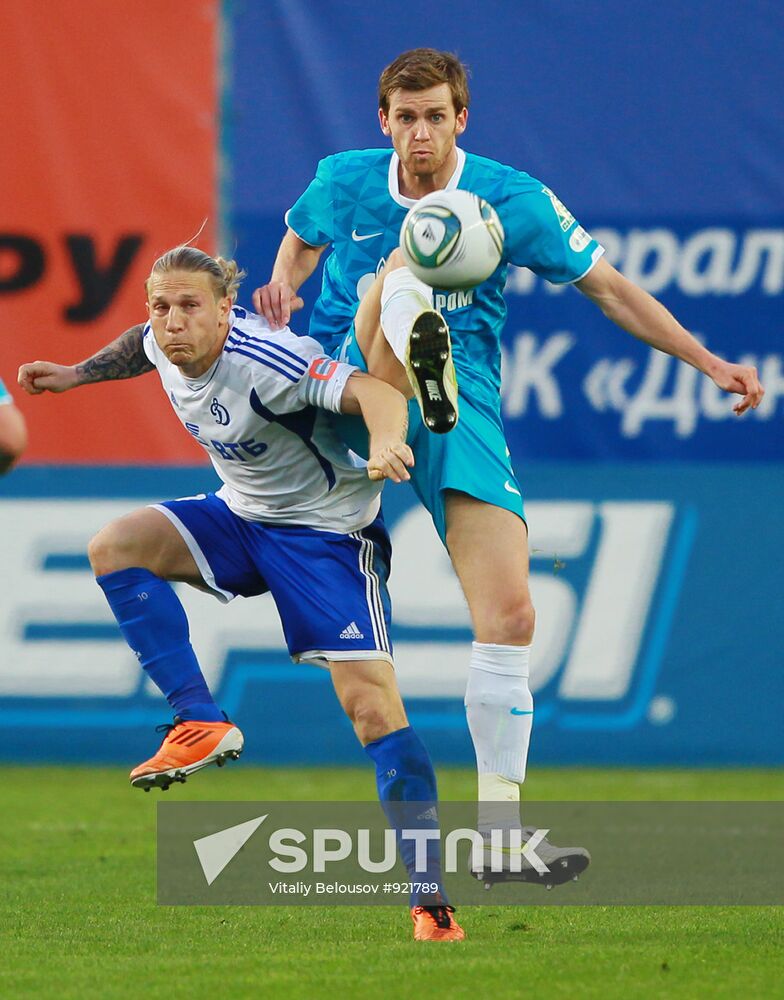 Football. Russian Premier League. Dynamo vs. Zenit