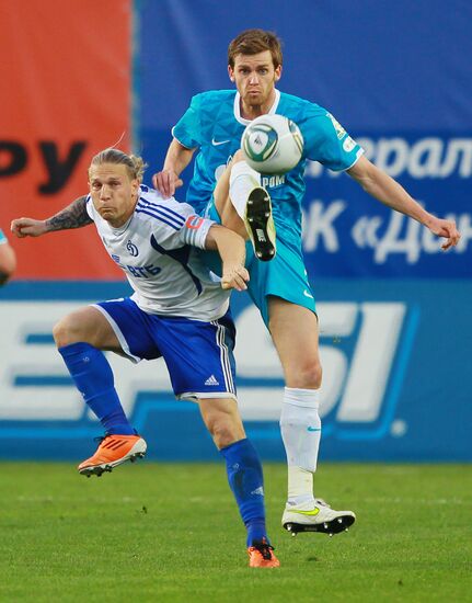 Football. Russian Premier League. Dynamo vs. Zenit