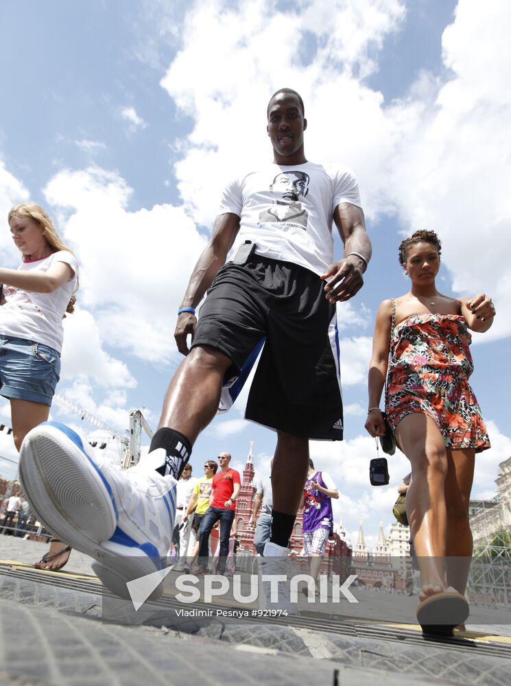 Street basketball tournament 5x5 "NBA 5 United" in Moscow