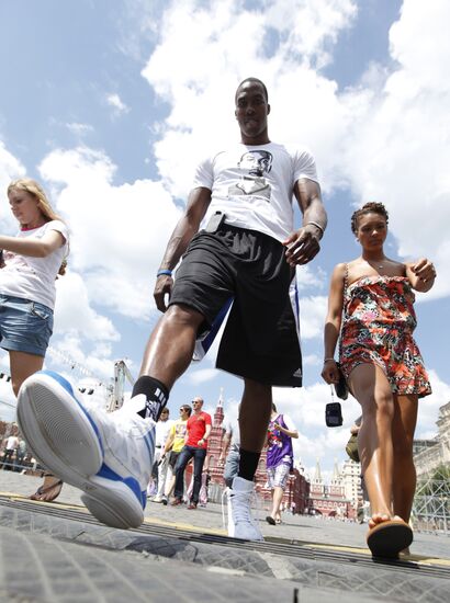 Street basketball tournament 5x5 "NBA 5 United" in Moscow